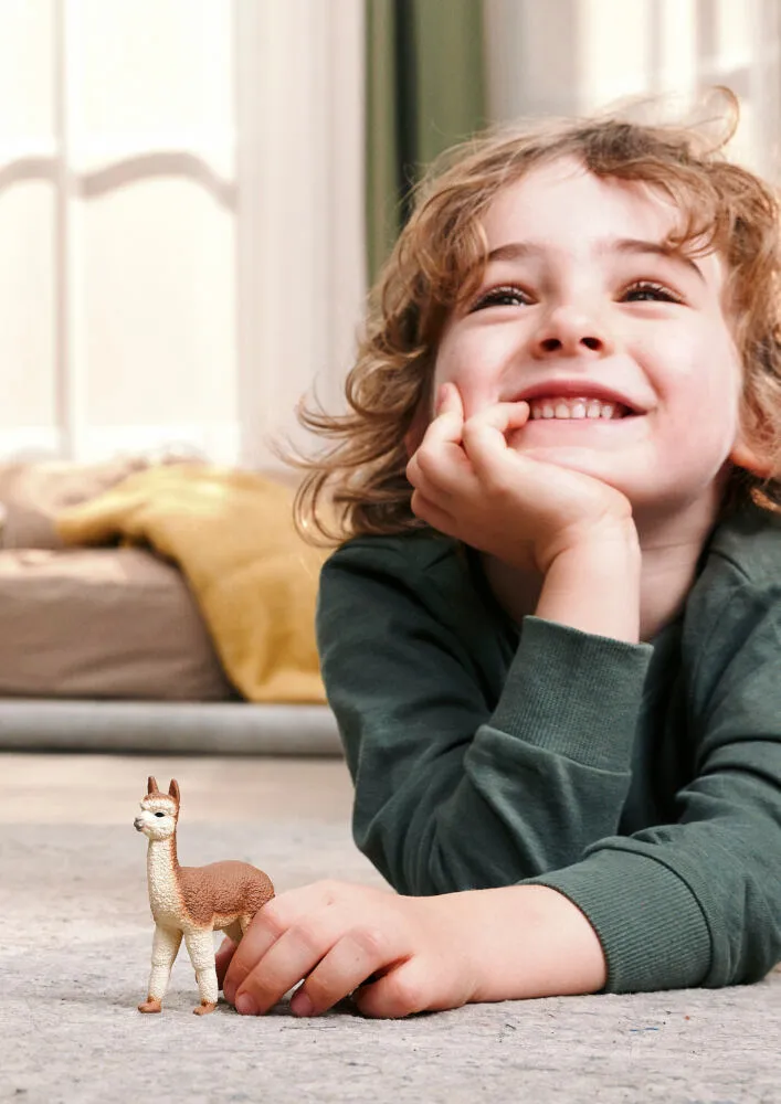 schleich WILD LIFE 14928 Alpaka Oyuncak Figür Thumbnail 3