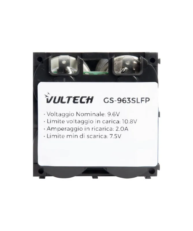 Vultech GS-963SLFP UPS pili Lityum demir fosfat (LiFePo4) 9,6 V Thumbnail 2