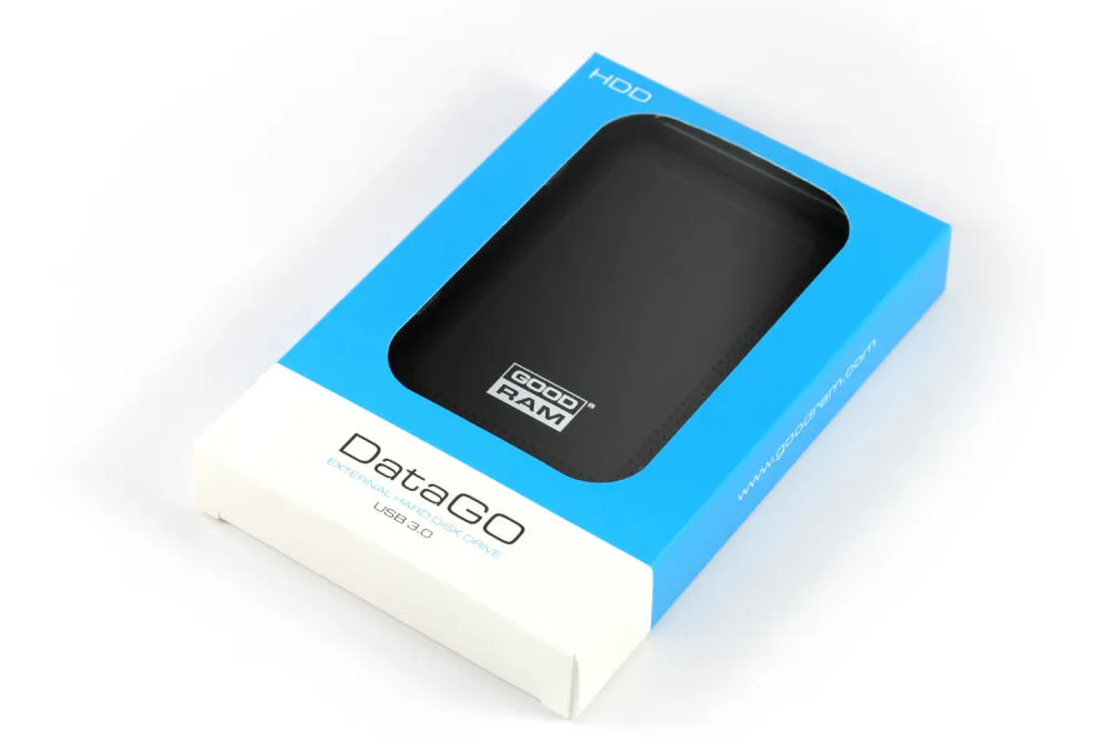 Goodram DataGO 500 GB HDDGR-01-500 2.5" USB 3.2 Taşınabilir Harici Hard Disk Thumbnail 2