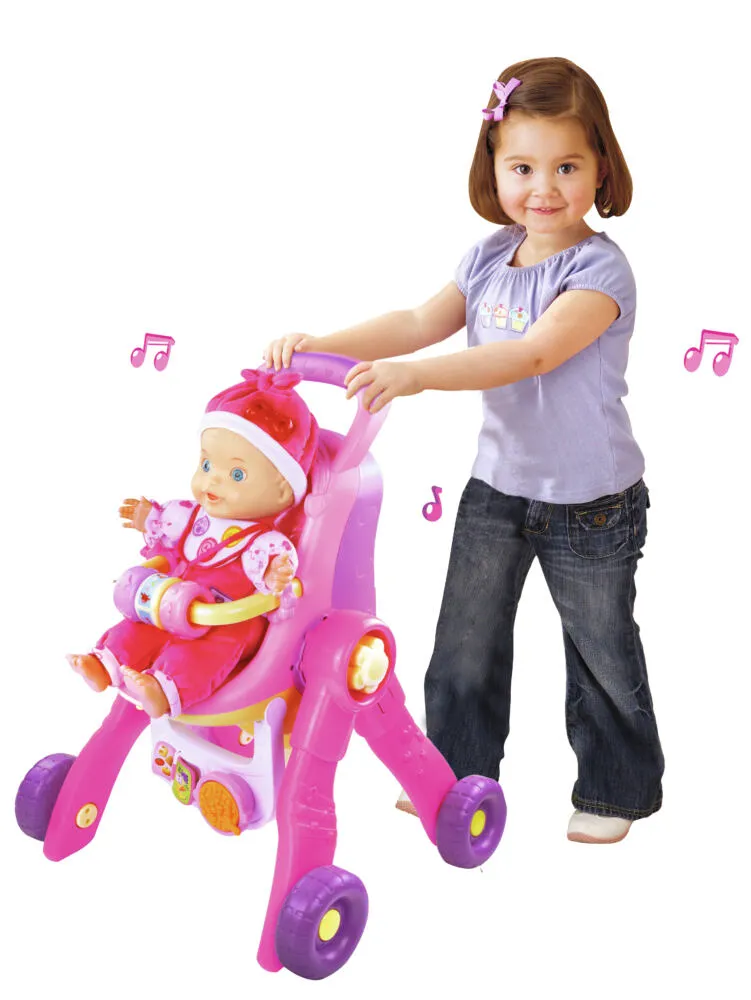 VTech Ma poussette 3 en 1 interactive 80-154105 Thumbnail 14