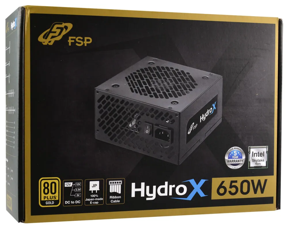 FSP PPA5503301 550 W 80 PLUS Gold ATX Güç Kaynağı Thumbnail 9