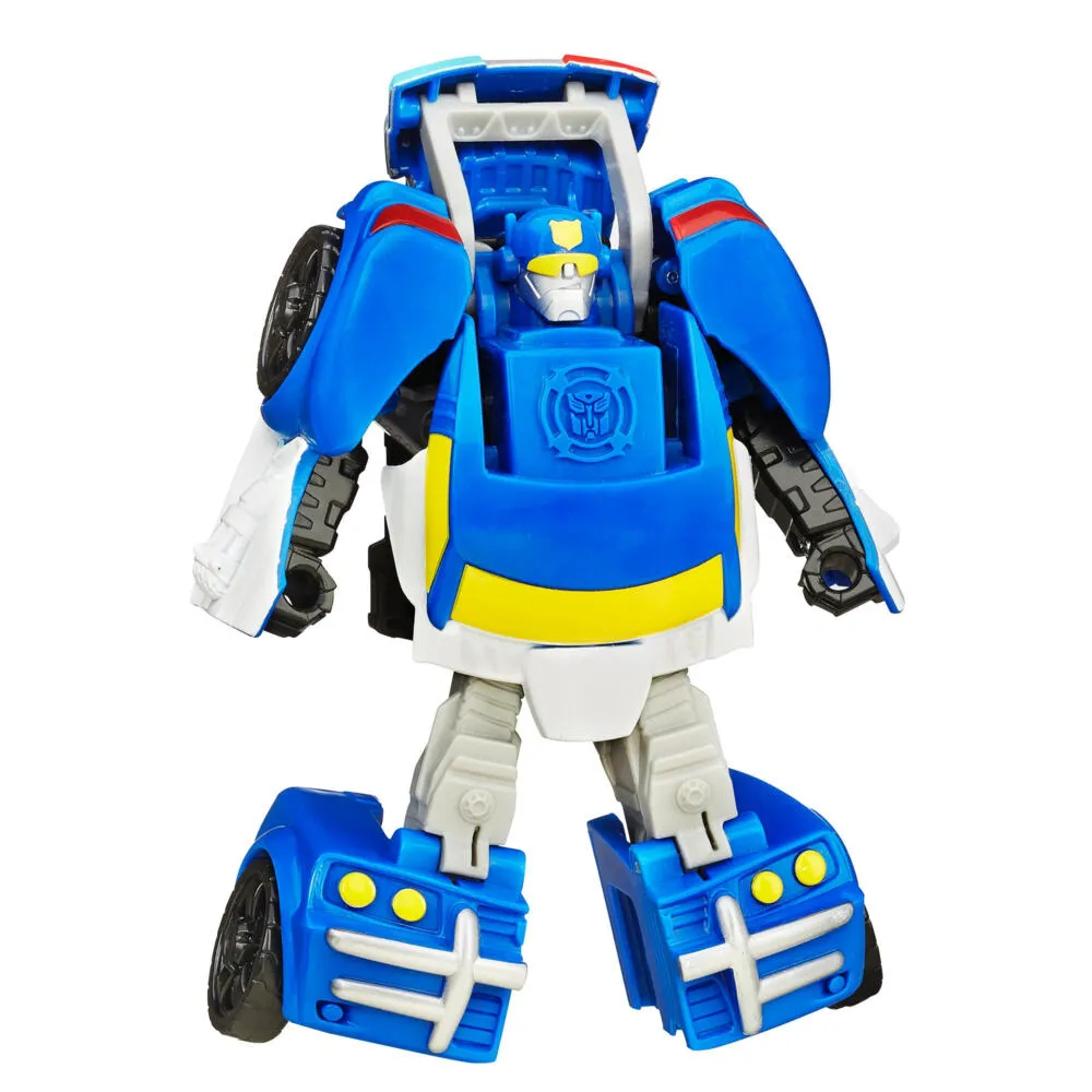 Hasbro Playskool Heroes Transformers Rescue Bots Chase the Police-Bot Figure Transformer Oyuncakları