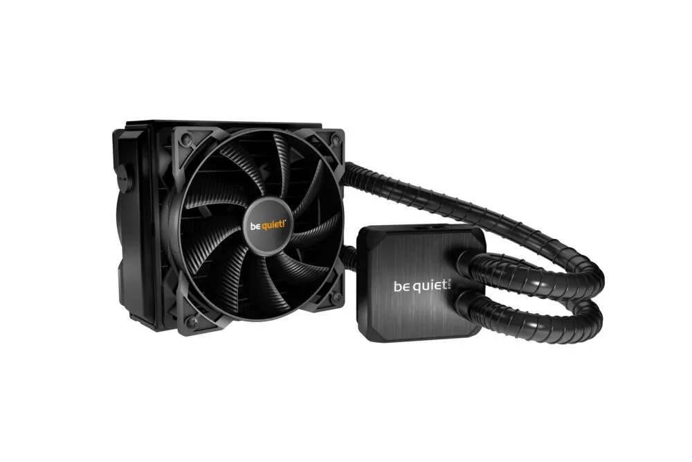 be quiet! BW001 İşlemci Hepsi dahil sıvı soğutma 12 cm Siyah