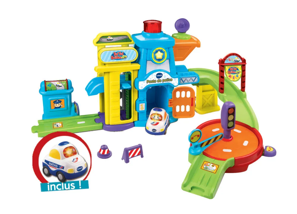 VTech Mon super poste de police 80-150205 Oyuncak Oyun Setleri Thumbnail 2