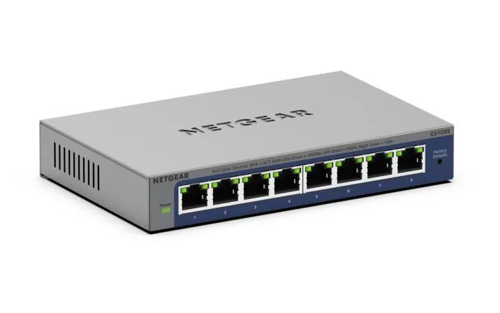 NETGEAR GS108Ev4 GS108E-400EUS Thumbnail 2