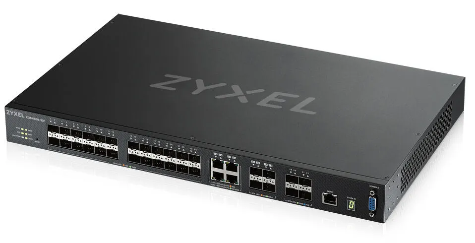 Zyxel XGS4600-32F Gözetilmiş L3 Siyah Switch