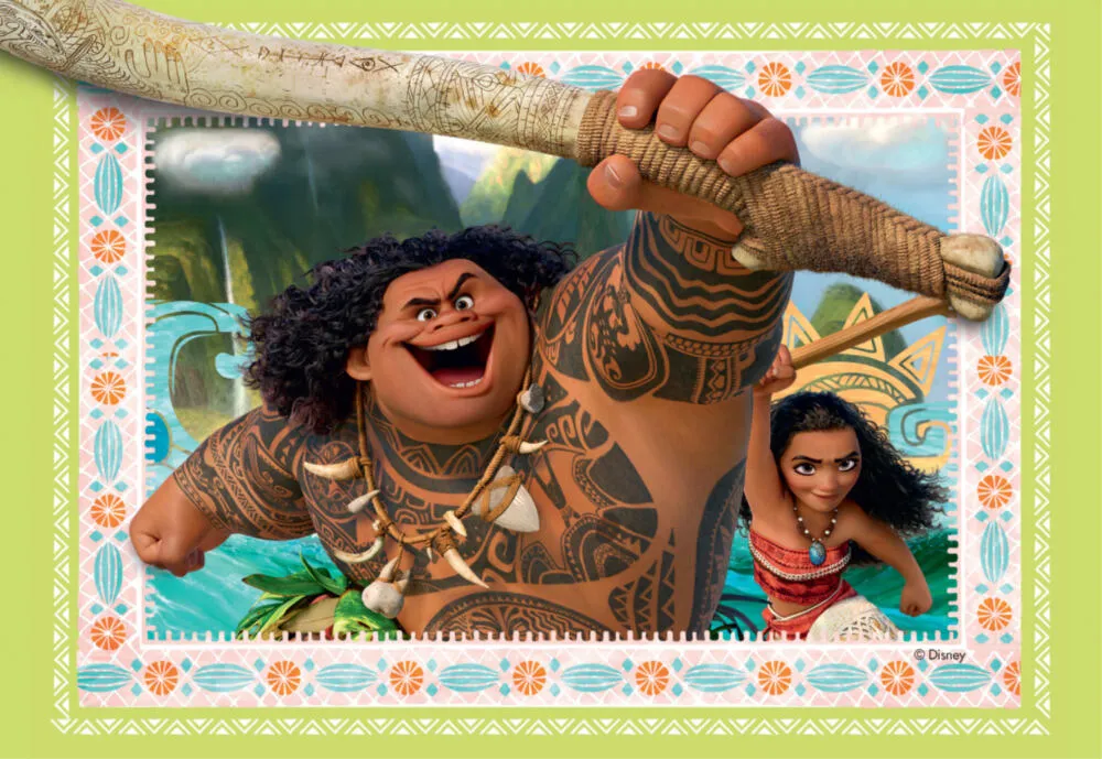 Jumbo Moana 4in1 Puzzel 19660 12 Parça Puzzle Thumbnail 0