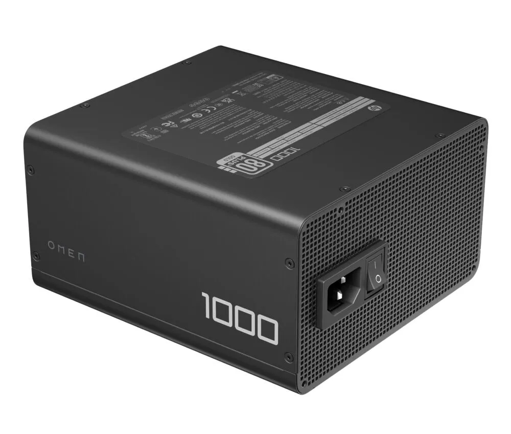 HP OMEN 1000W Power Supply - ATX 3.1 Fully Modular 80 Plus Gold A4WK3AA Güç Kaynağı Thumbnail 5