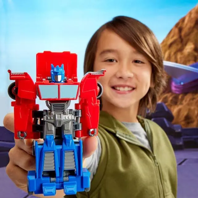 Hasbro Transformers 1-Step Smash Changers Optimus Prime G09945X0 Thumbnail 12