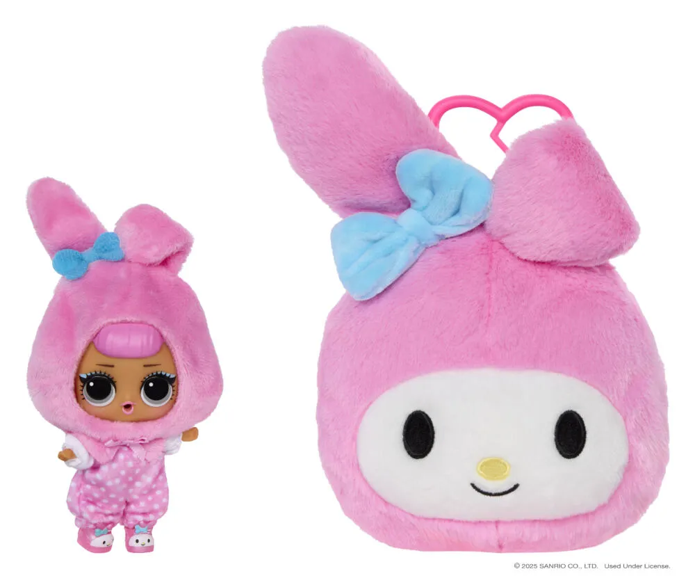 MGA Entertainment L.O.L. Surprise! Loves Hello Kitty Reversible Plush Surprise Thumbnail 4