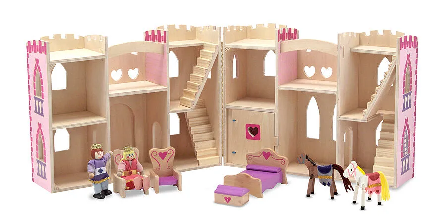 Melissa & Doug Fold & Go Princess Castle Thumbnail 2