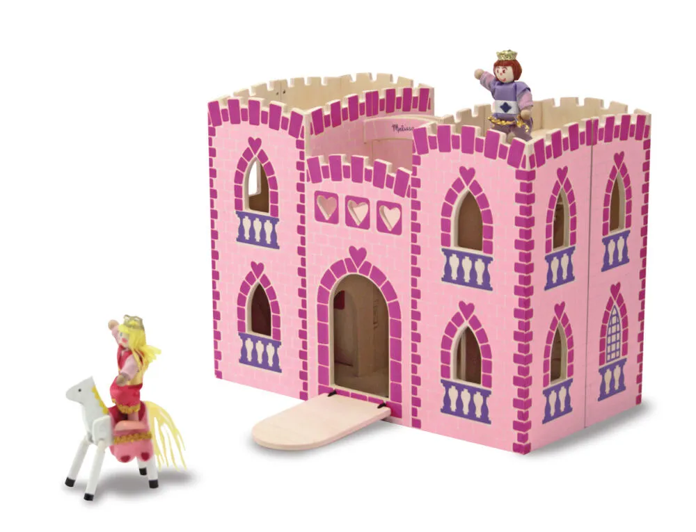 Melissa & Doug Fold & Go Princess Castle Oyun Setleri