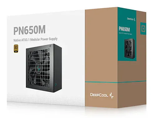 DeepCool PN650-M R-PN650M-FC0B-UK 650 W 80 PLUS Gold ATX Güç Kaynağı Thumbnail 13
