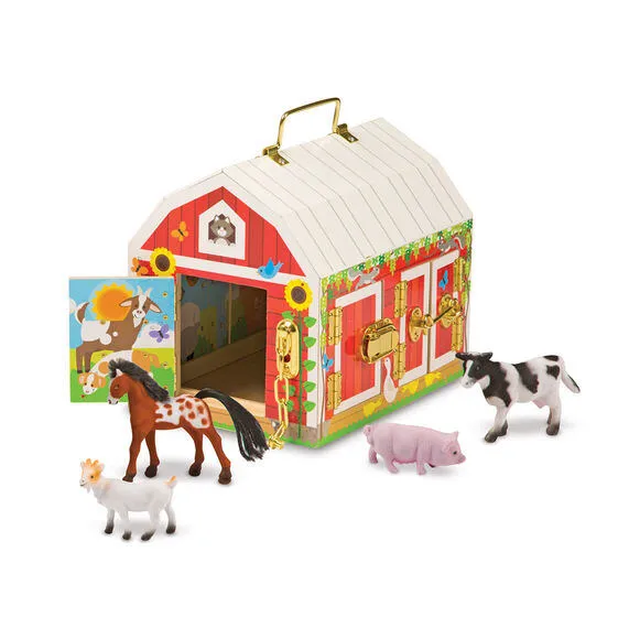Melissa & Doug Latches Barn Oyun Setleri