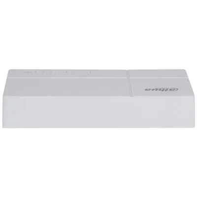 Dahua Technology PoE SF1008-EUR ağ anahtarı Yönetilmeyen Fast Ethernet (10/100) Ethernet üzerinden güç desteği (PoE) Masaüstü Açık Gri Thumbnail 1