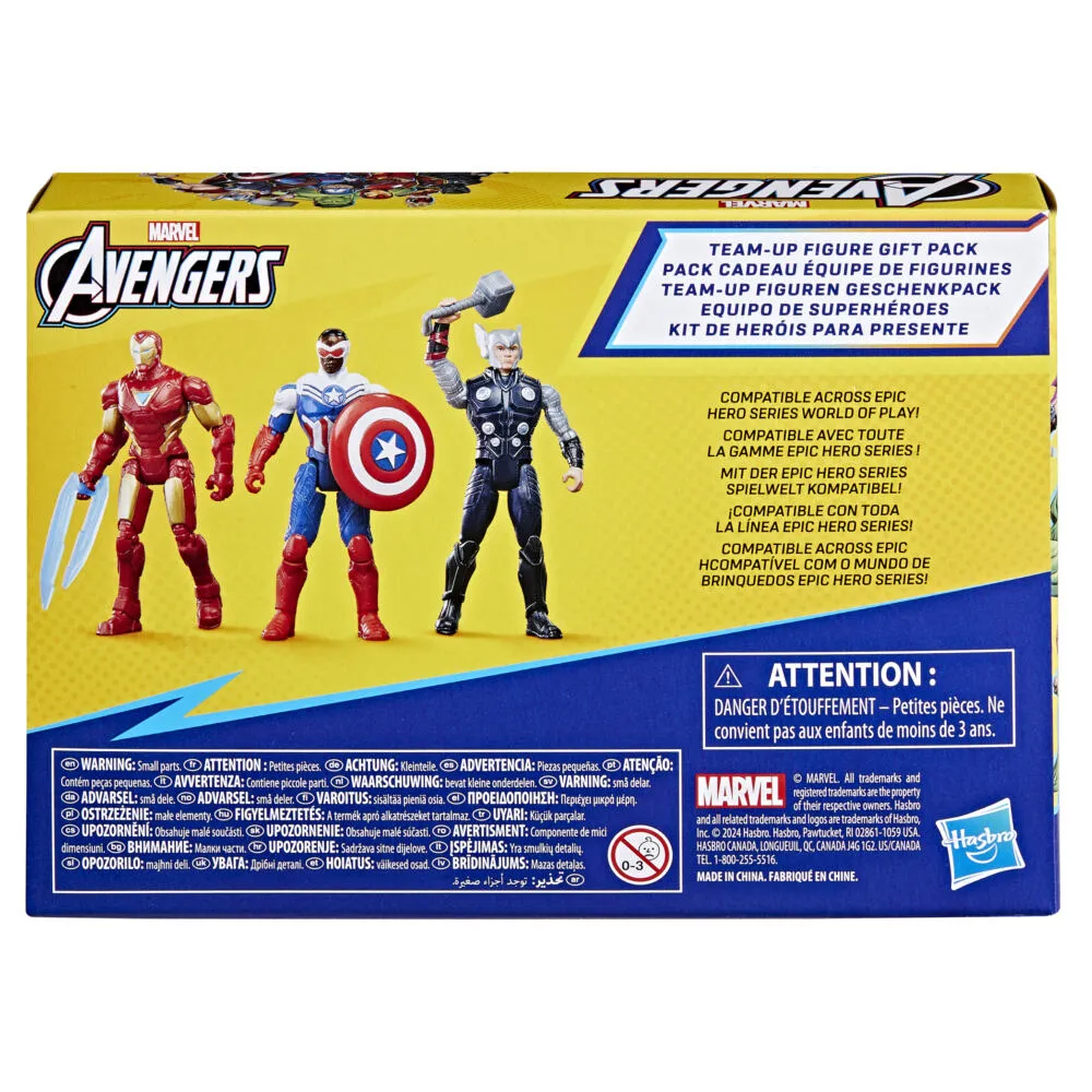 Marvel Avengers Epic Hero Serisi Team-Up Hediye Paketi G04385L00 Thumbnail 6
