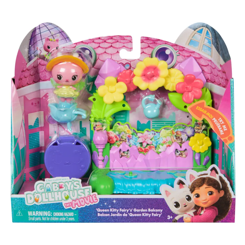 Spin Master Gabby's Dollhouse GDH PYS Mov Crystal Garden Balcony GML 6074165 Thumbnail 7