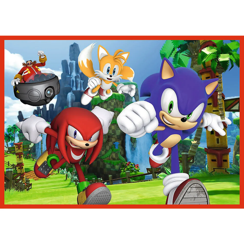 Trefl Sonic The Hedgehog The adventures of Sonic 34625 54 Parça Puzzle Thumbnail 1