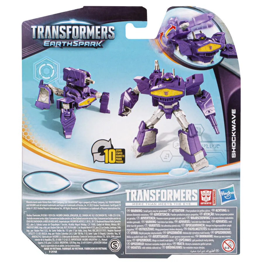 Hasbro Transformers EarthSpark Shockwave F85775X0 Thumbnail 8