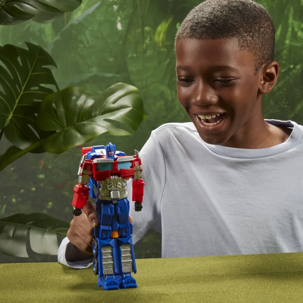 Hasbro Transformers Rise of the Beasts Movie 2 in 1 Optimus Prime Blaster F3901EU4 Thumbnail 11