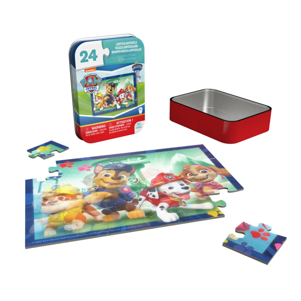 Spin Master Games KPZ KPL PawLnt Tin Puzzle S23 GML 6066793 24 Parça Thumbnail 2