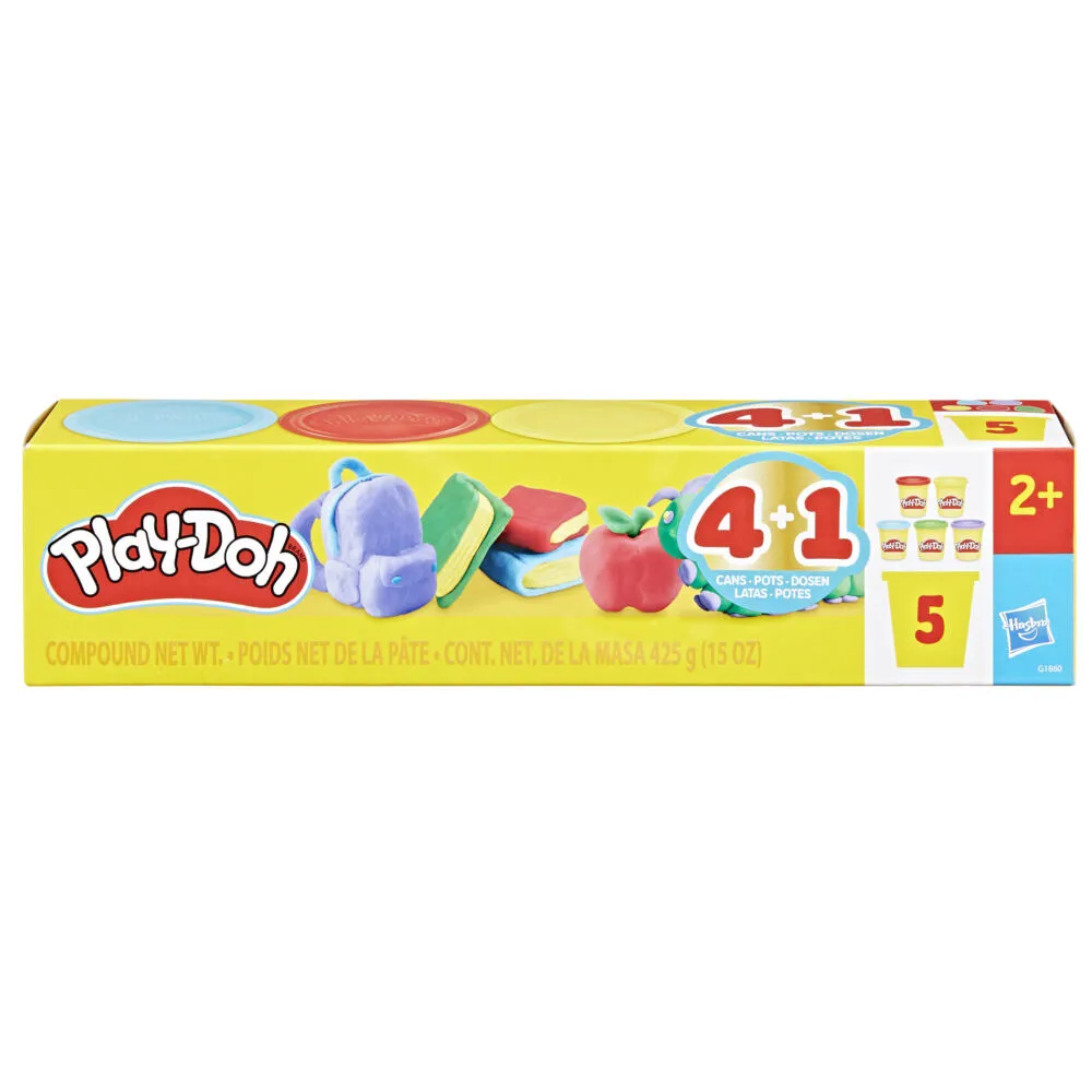 Play-Doh Okula Dönüş 5'li Paket Sanat ve El İşi Oyuncakları