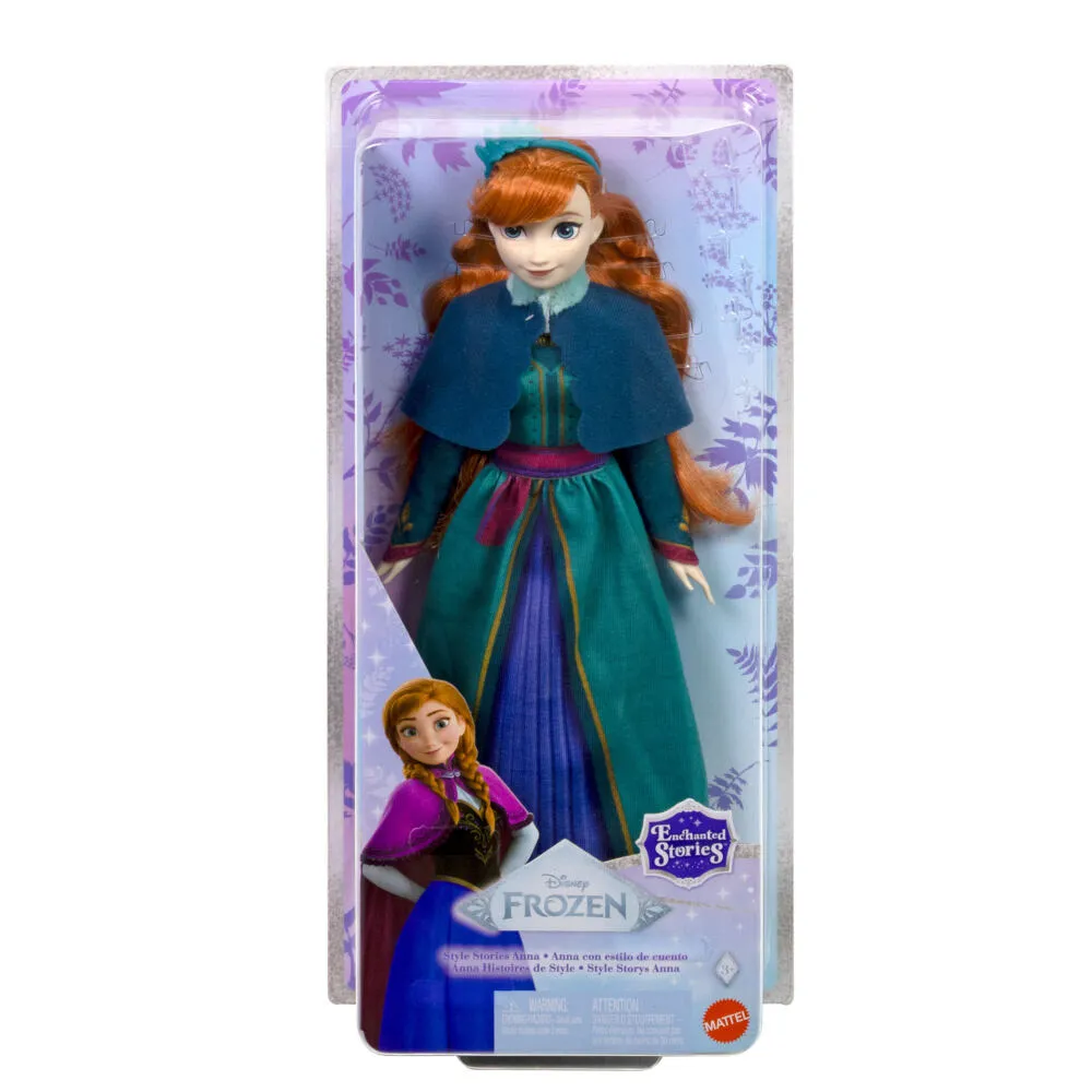 Mattel Disney Frozen JDX42 Anna Oyuncak Bebek Thumbnail 9