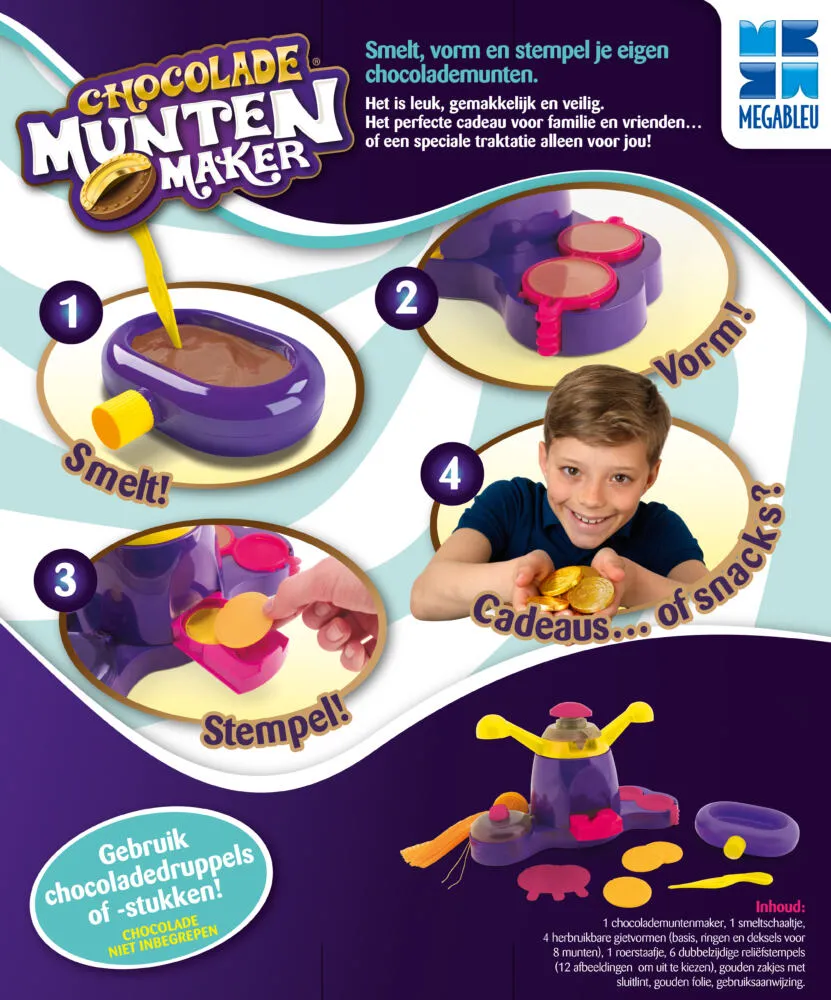 MEGABLEU Chocolade Munten Maker 678943 Thumbnail 5