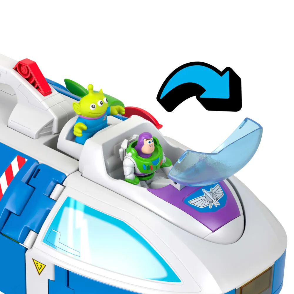 Fisher-Price Imaginext JKW48 transformer oyuncak Thumbnail 3