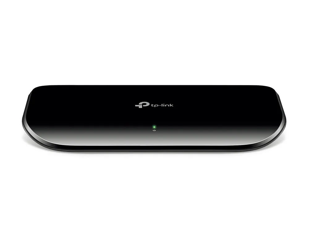 TP-Link TL-SG1008D ağ anahtarı Yönetilmeyen Gigabit Ethernet (10/100/1000) Siyah Switch
