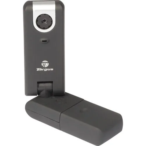 Targus USB 2.0 Micro webcam 1,3 MP 1280 x 1024 Piksel Siyah