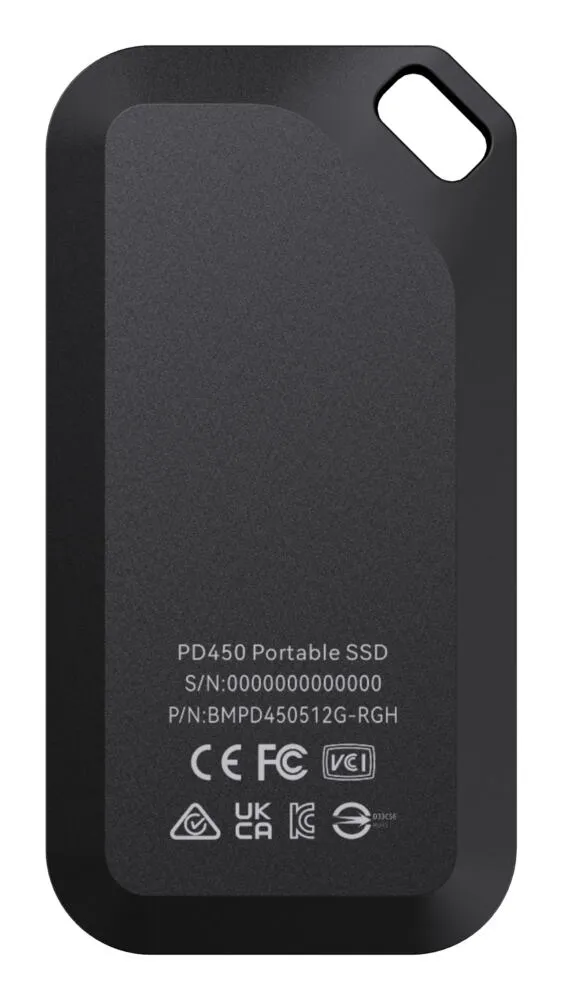 Biwin PD450 BMPD450500G-RGH 500 GB SSD Thumbnail 1