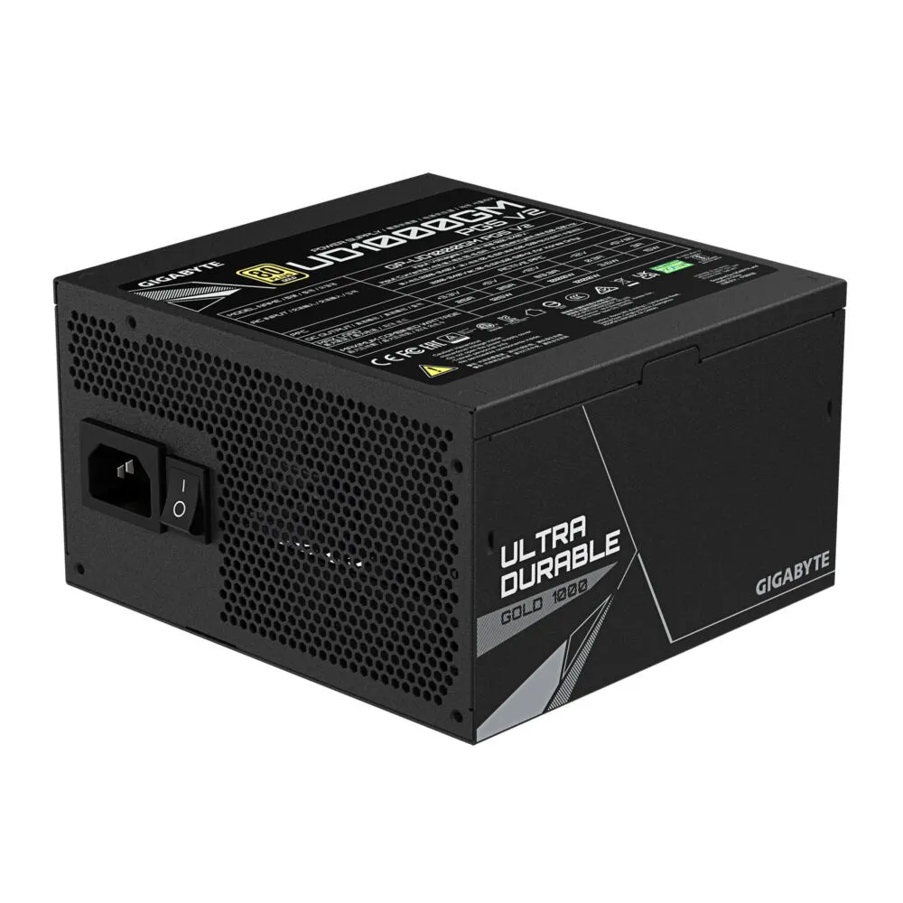 GIGABYTE UD1000GM PG5 V2 GP-UD1000GM UK 1000 W 80 PLUS Gold ATX Güç Kaynağı Thumbnail 8