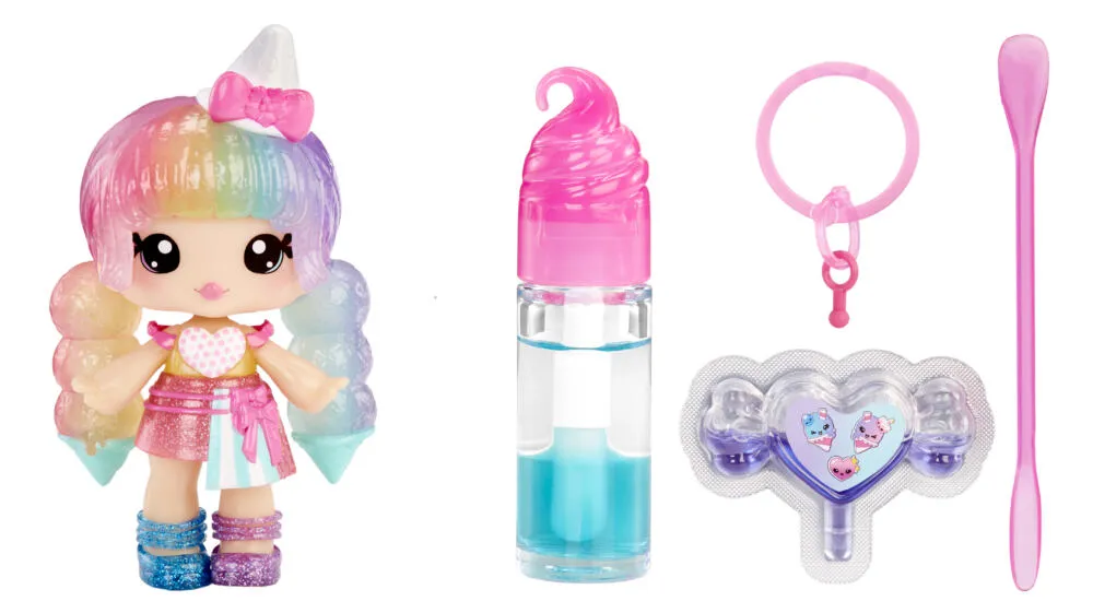 MGA Entertainment Yummiland Mystery Lip Gloss Doll - 546078-EUC Oyuncak Bebek Thumbnail 1