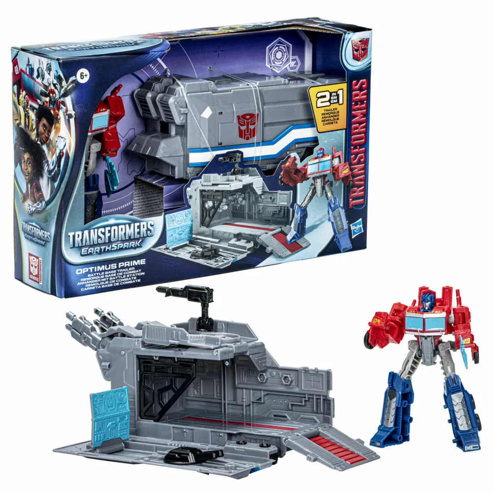 Hasbro Transformers Optimus Prime Battle Base Trailer F95055L0 Thumbnail 6