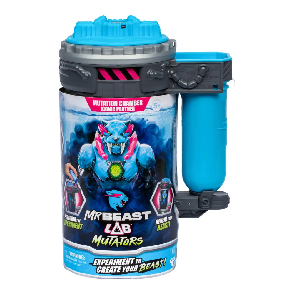 Moose Toys Mr Beast Lab Mutators - Mutatie Kamer Iconic Panther MS24717 Thumbnail 1