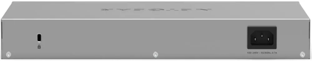 NETGEAR GS524-300AUS ağ anahtarı Yönetilmeyen Gigabit Ethernet (10/100/1000) Gri Thumbnail 2