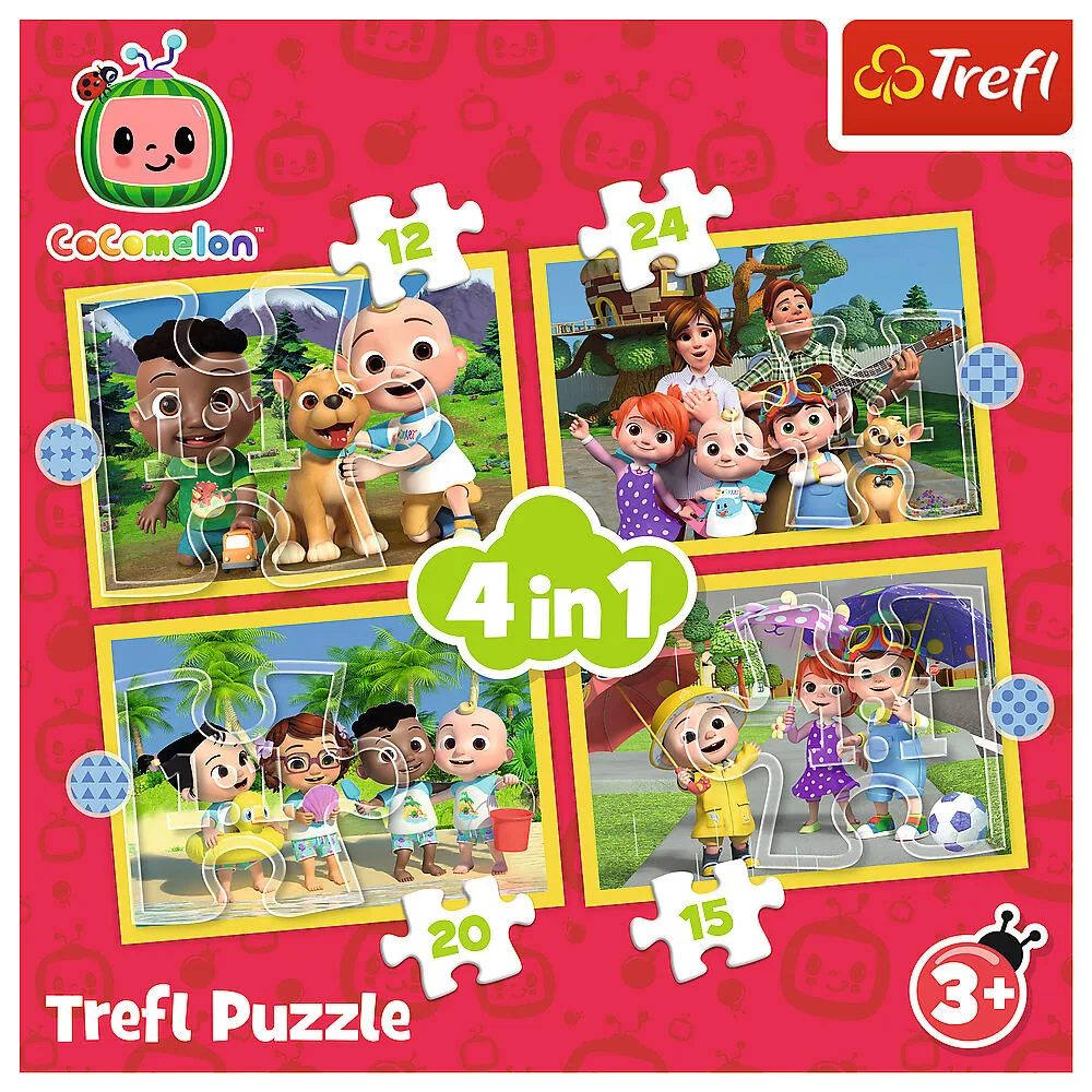 Trefl Cocomelon 34647 12 Parça Puzzle Thumbnail 10