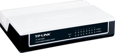 TP-Link TL-SG1008D + TG-3269 ağ anahtarı Yönetilmeyen Switch