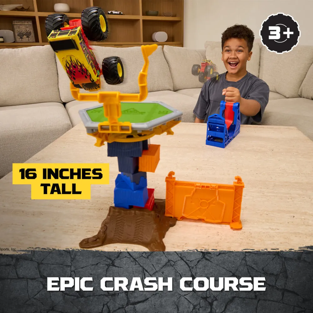 Spin Master Monster Jam MNJ VHP 1to64 SmshNBash FetrePlayset GML Thumbnail 1