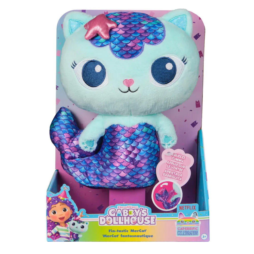 Spin Master Gabby's Dollhouse Fin-Tastic MerCat 6071766 Thumbnail 2
