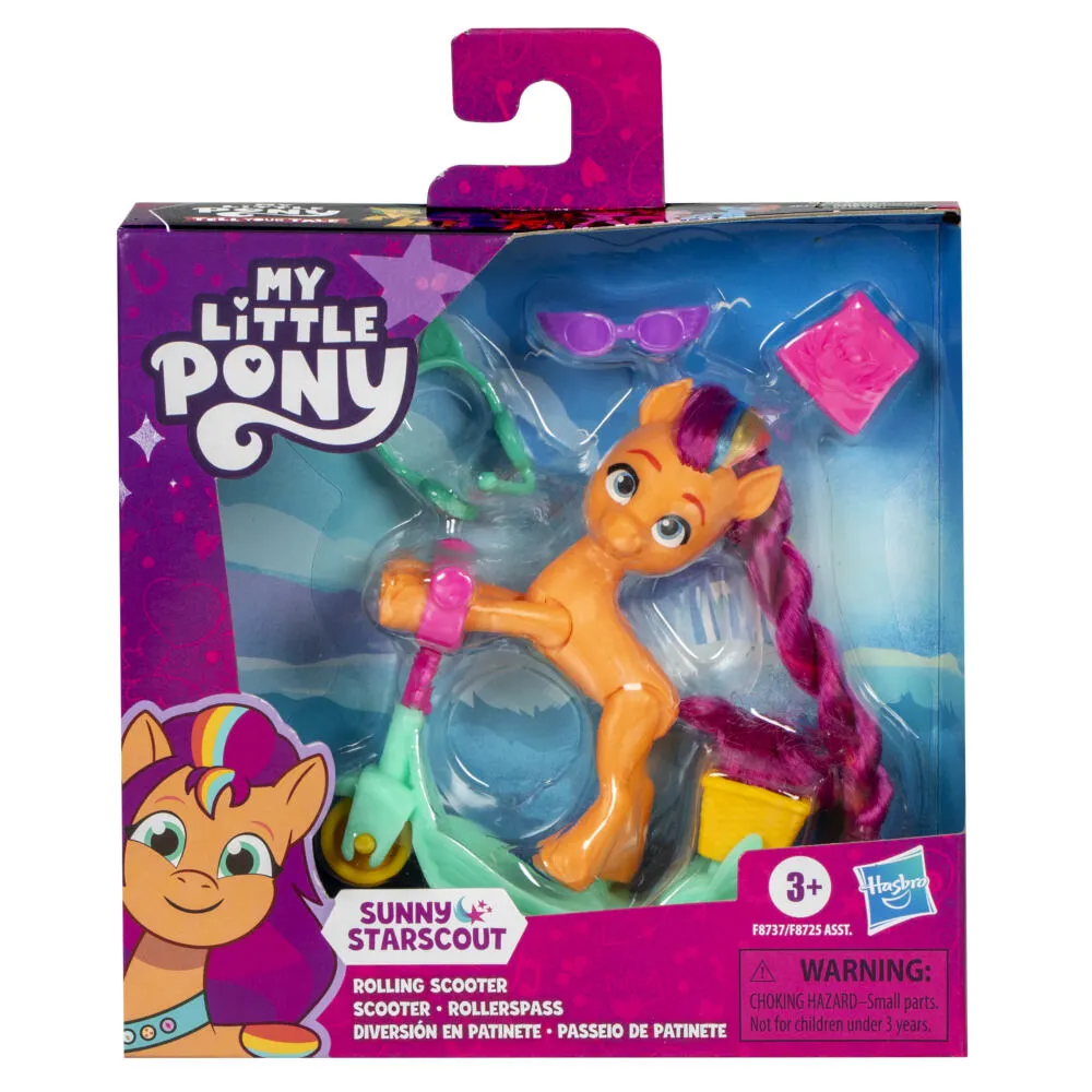 Hasbro My Little Pony Tekerlekli Skuter Sunny Starscout Peluş Oyuncak