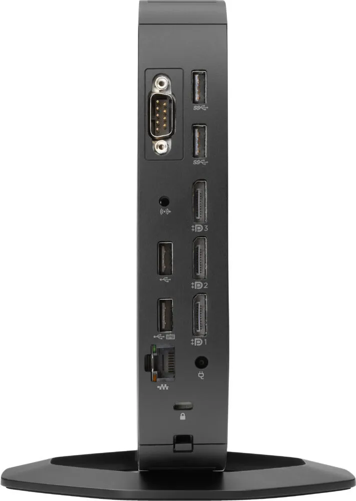HP t640 2,4 GHz ThinPro 1 kg Siyah R1505G Thumbnail 2