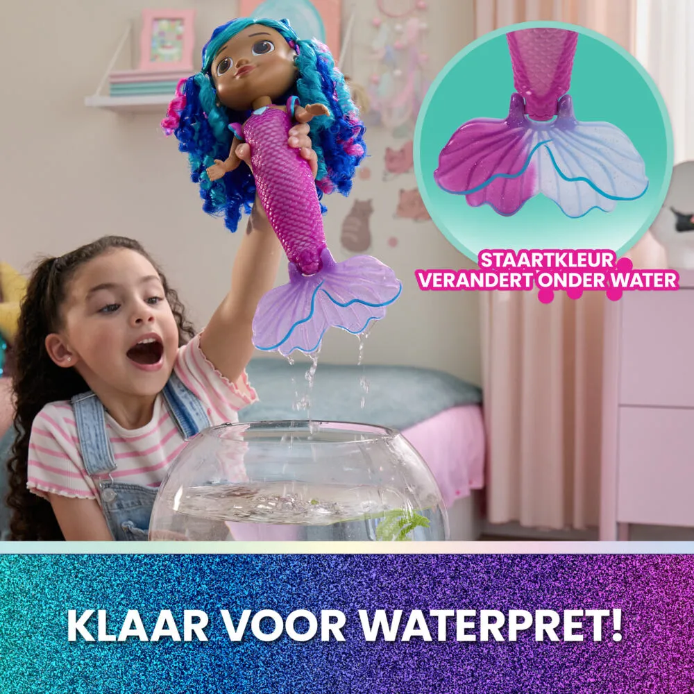 Spin Master Gabby's Dollhouse GDH OTH Movie Feature Mermaid Doll GML 6074338 Oyuncak Bebek Thumbnail 6
