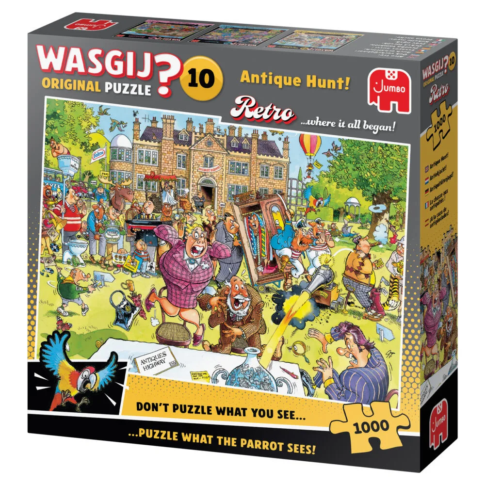 Jumbo Wasgij 1110100800 puzzle Yapboz 1000 adet Thumbnail 1
