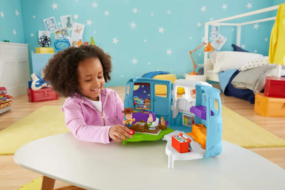 Fisher-Price Little People JMP93 çocuk oyuncak şekli Thumbnail 1