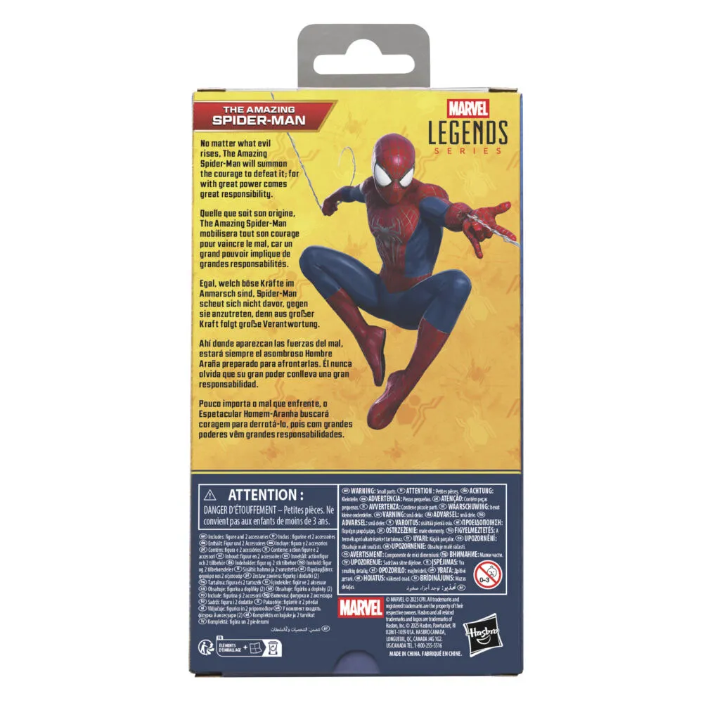 Hasbro Marvel Avengers Marvel Legends Serisi The Amazing Spider-Man Thumbnail 3
