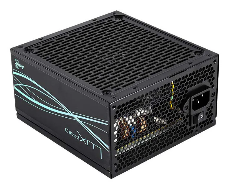 Aerocool LUXPRO550 güç kaynağı ünitesi 550 W 20+4 pin ATX Siyah Power Supply