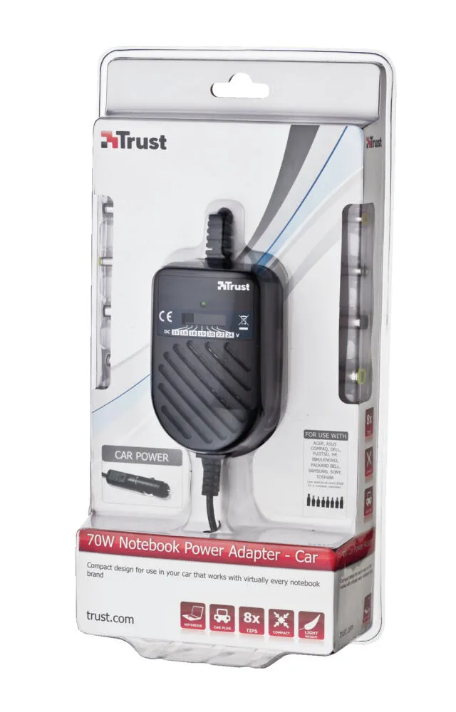 Trust 70W Notebook Power Adapter 16568 Thumbnail 3