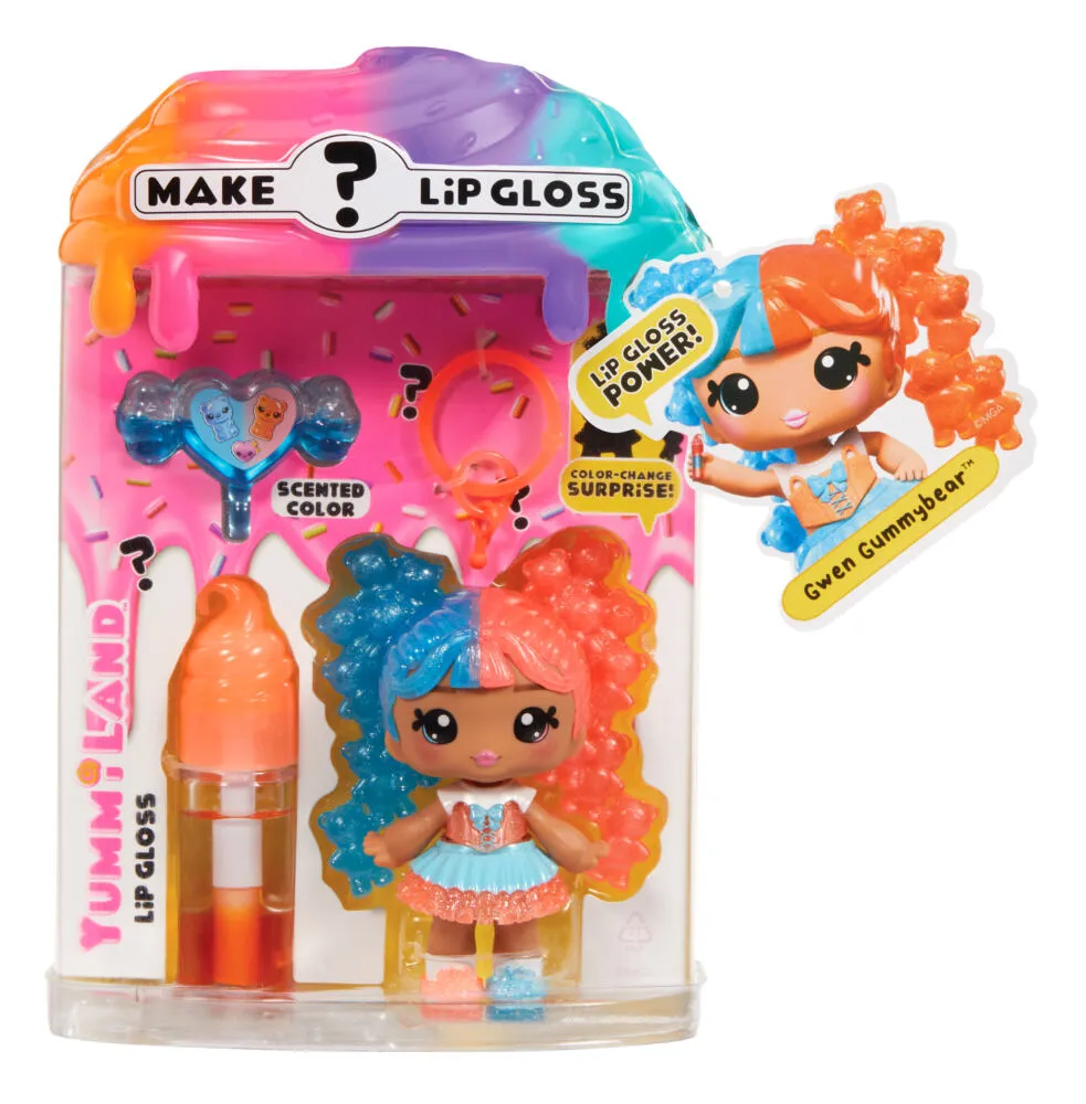 MGA Entertainment Yummiland Mystery Lip Gloss Doll - 546580-EUC Oyuncak Bebek Thumbnail 7